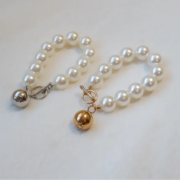 Ashley Pearl Bracelet - Silver - Picture 2 of 2